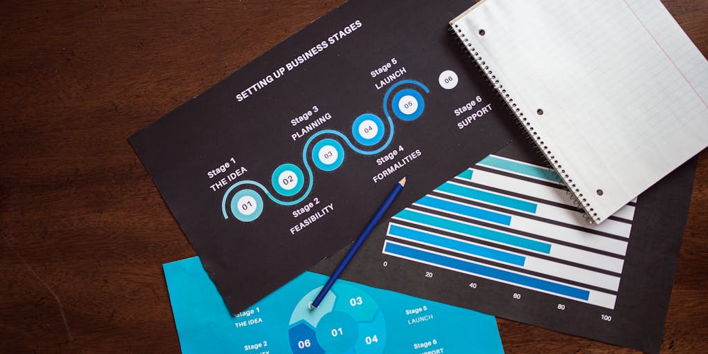 An infographic-style image that visually represents the steps to use LinkedIn Sales Navigator for free. It includes icons for each step, such as signing up, searching for leads, and saving accounts. The background is a vibrant color to make the information pop, and it should be easy to read at a glance.